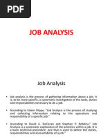 Download Job Analysis - Ppt by Shalini Jaiswal SN93683354 doc pdf