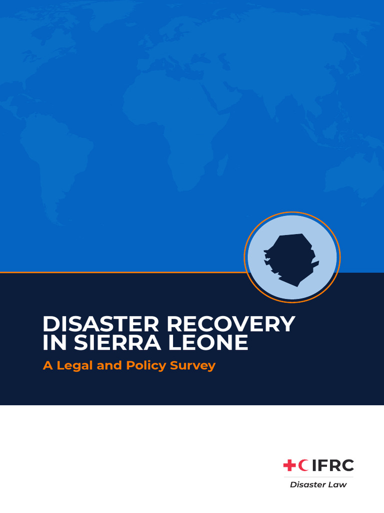 Disaster Recovery in Sierra Leone (Final) | PDF | Climate Resilience ...