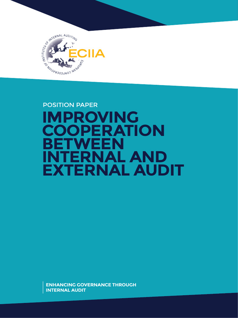 Eciia Internal Vs External Audit Web Pdf Internal Audit Audit