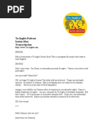 Download Tu Ingles Podcast Sesion 10 Transcript by 24cm SN93685546 doc pdf
