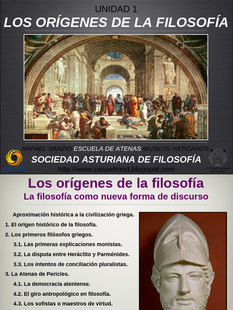 Orígenes de la Filosofía Griega | PDF | Antigua Grecia
