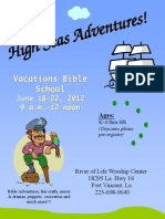 VBS Flyer 2012