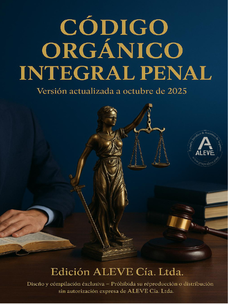 Código Orgánico Integral Penal COIP | PDF | Ley procesal | Derechos de ...