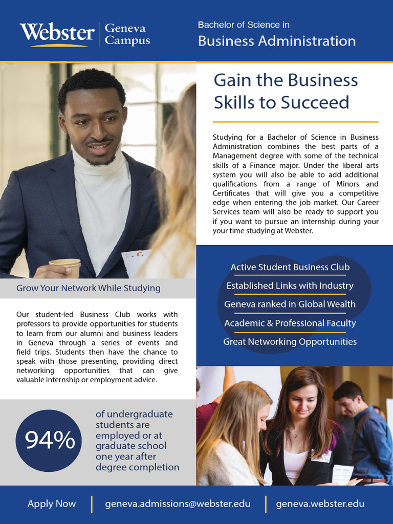 Bachelor of Sciences in Business Administration | PDF | Bachelor's ...