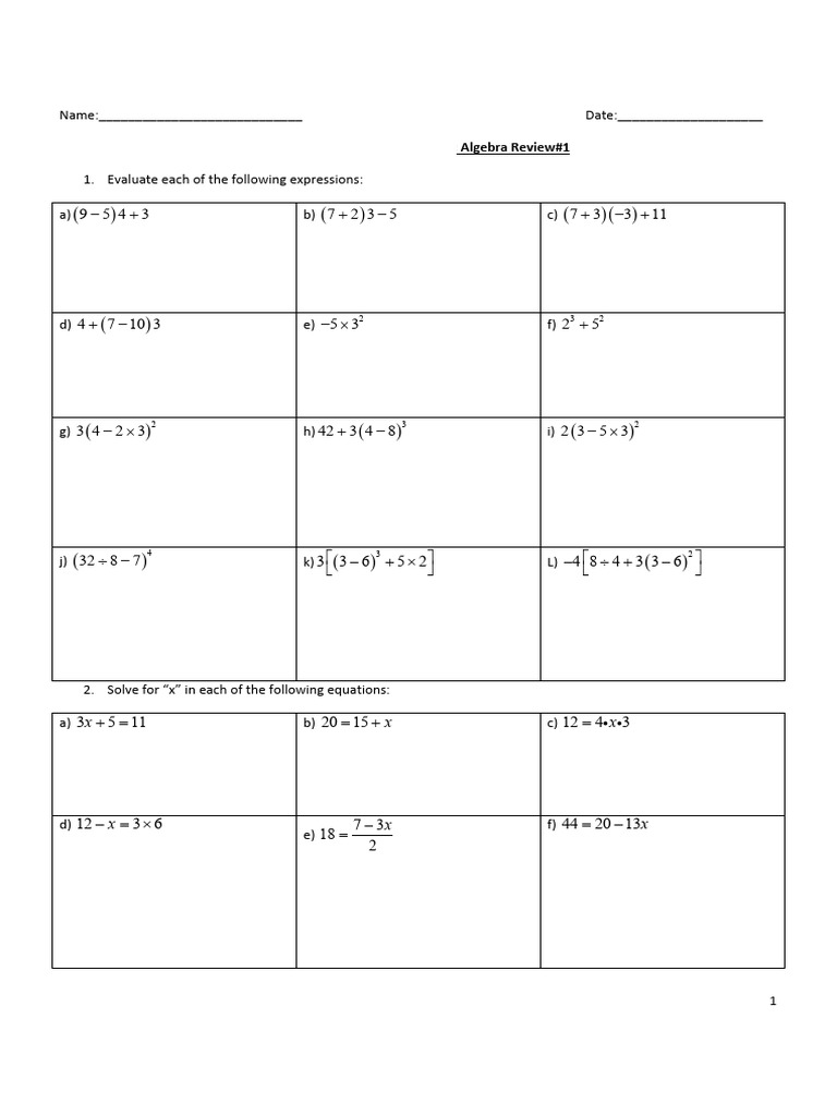 Homework Grade 11 | PDF | Equations | Applied Mathematics