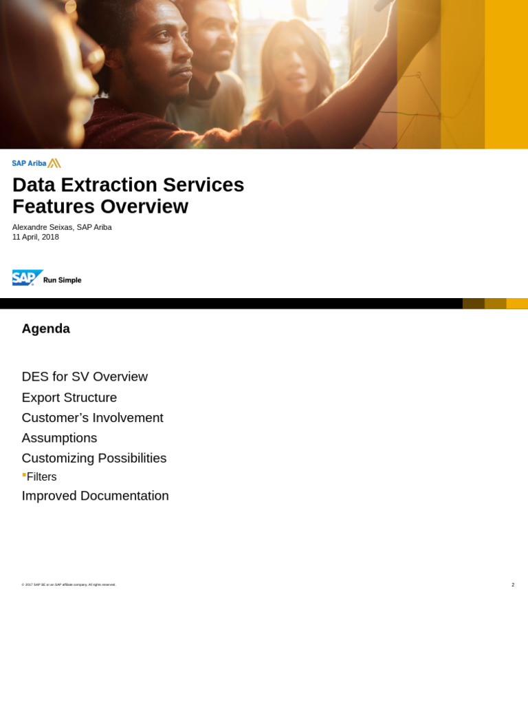 Overview of DES for SAP Ariba | PDF | Computer Science | Computer ...