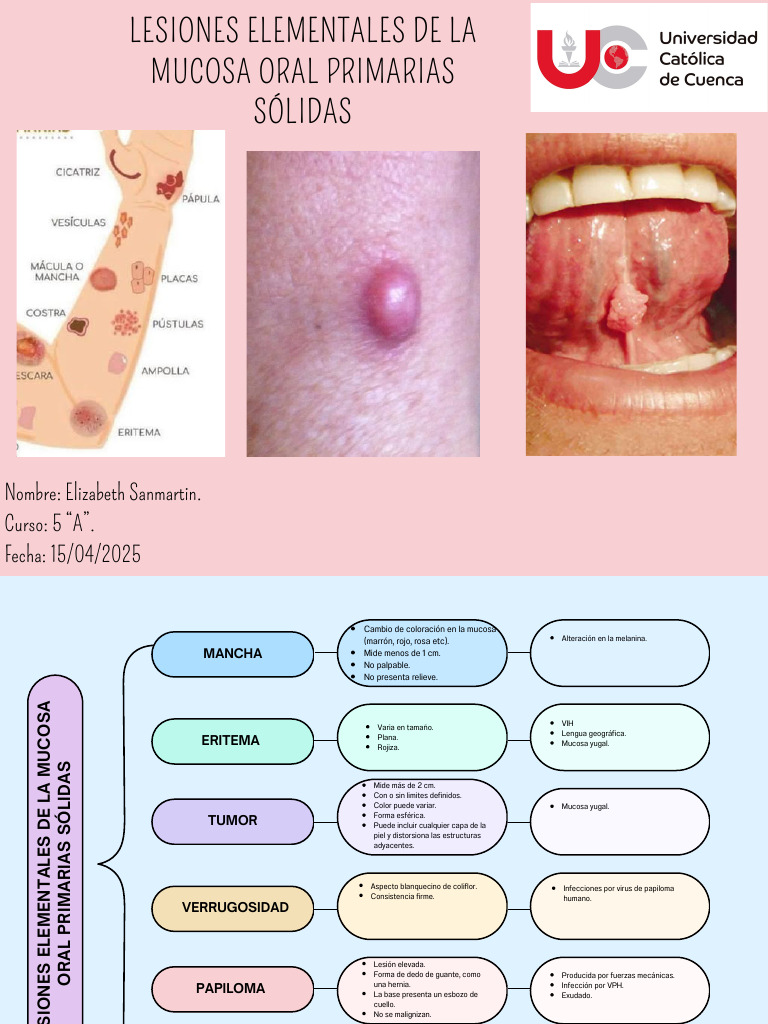 Lesiones Elementales | PDF | Enfermedades y trastornos | Especialidades ...
