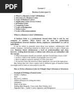 Two-Page Formal Letter Guidelines | PDF | Proofreading | Communication