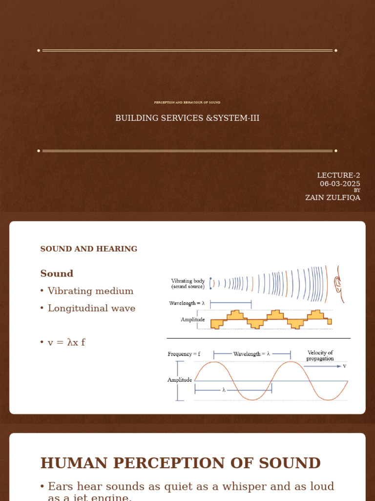 Lec 2 | PDF | Sound | Hearing