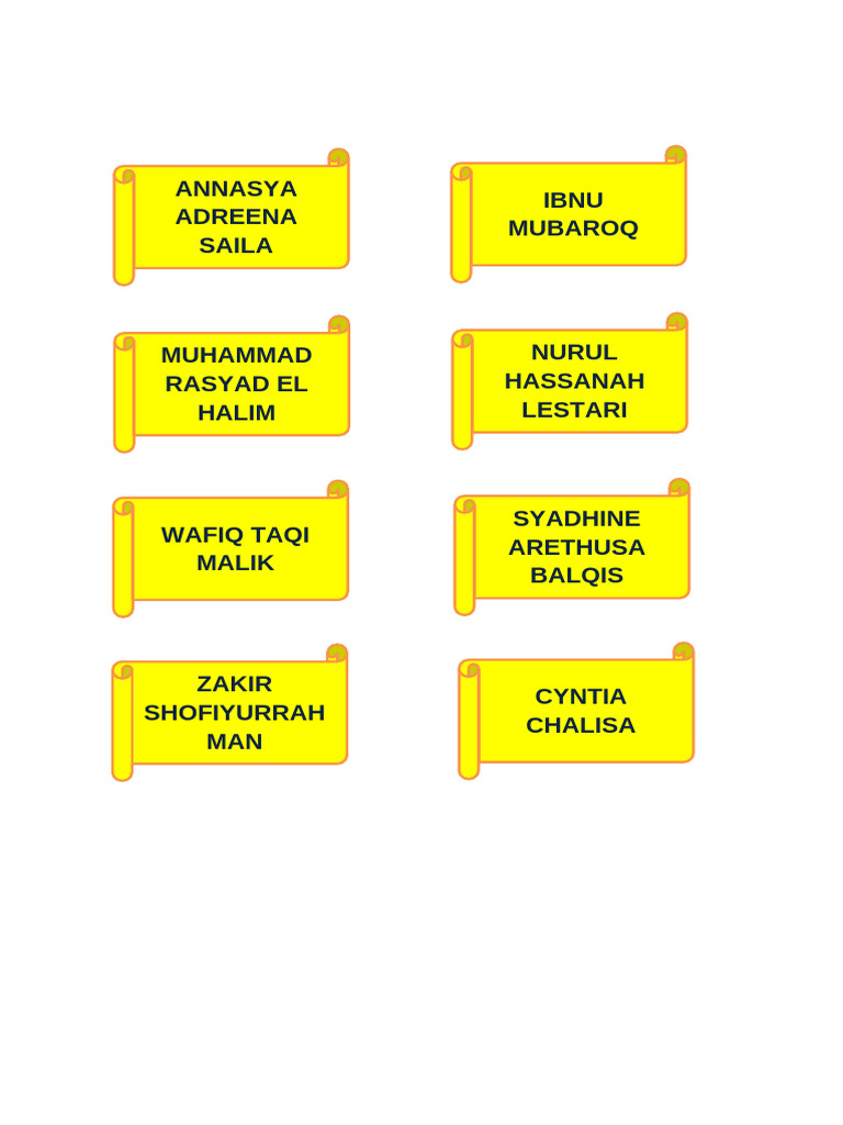Names and Titles Compilation | PDF