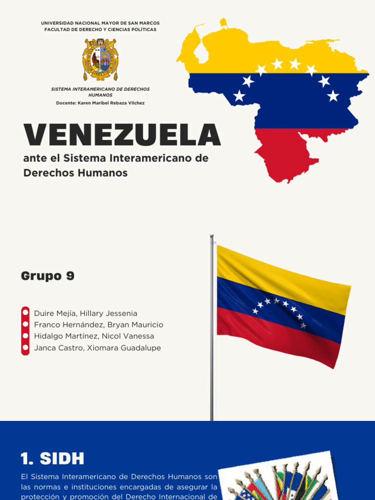 Derechos Humanos en Venezuela y el SIDH | PDF | Gobierno | Justicia