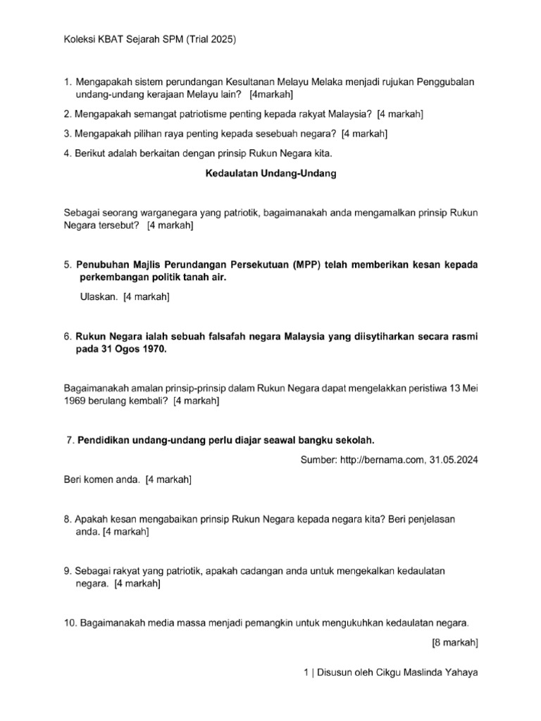 Kbat Terus | PDF