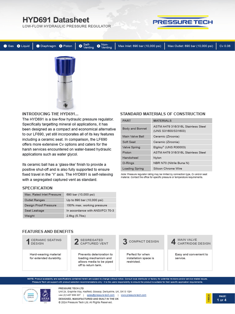 FD 13508899 | PDF | Valve | Gas Technologies