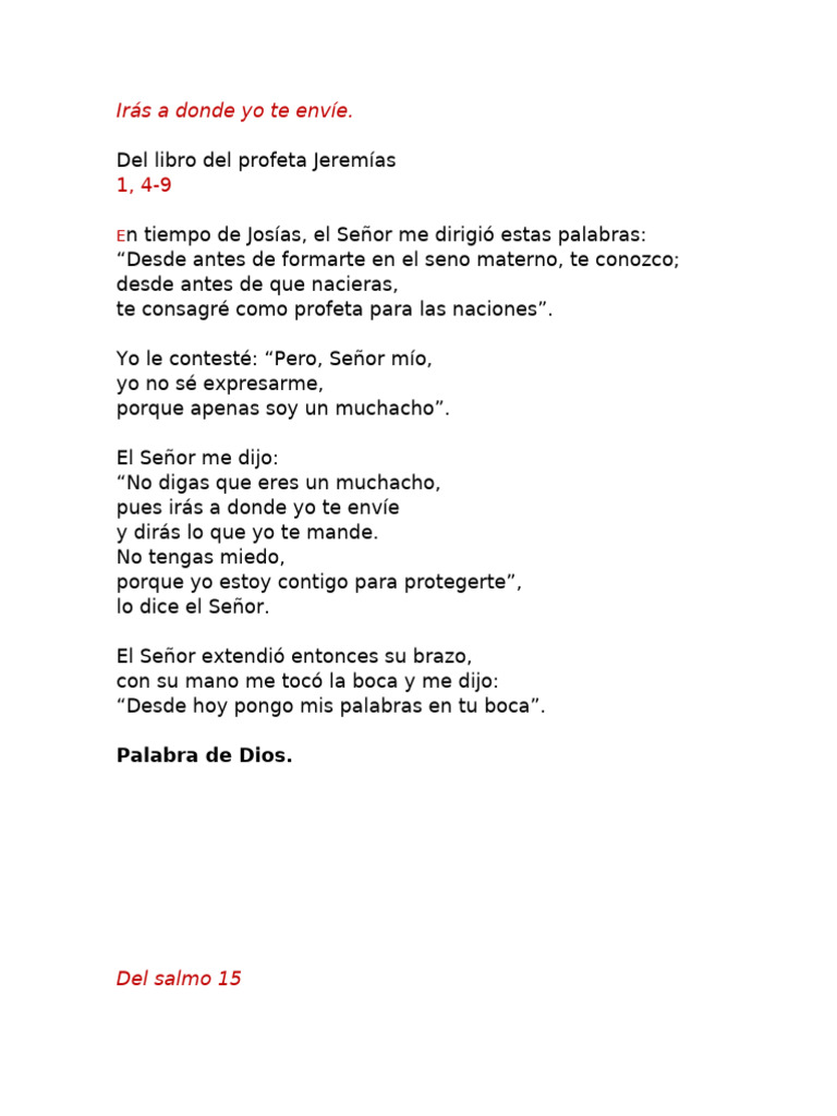 Llamado y amor en la fe cristiana | PDF | Sacerdote | Cristo (título)