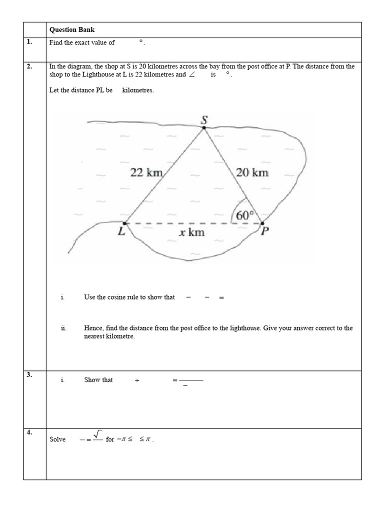 Comprehensive Math Problem Solutions | PDF | Function (Mathematics ...
