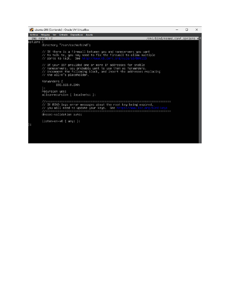 Instalar y Configurar Un Servidor DNS en Ubuntu Server Oswaldo | PDF