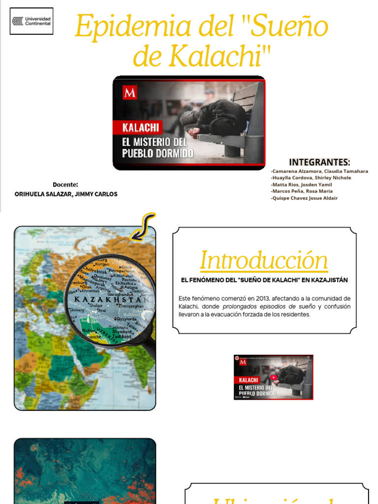 Epidemia del Sueño en Kalachi, Kazajistán | PDF | Temor | Salud mental