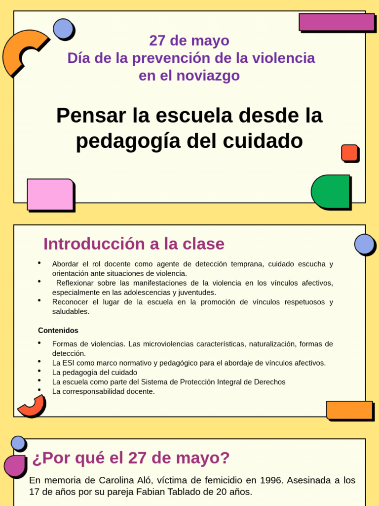 27 de Mayo - Dia de La Prevención de La Violencia en El Noviazgo | PDF ...