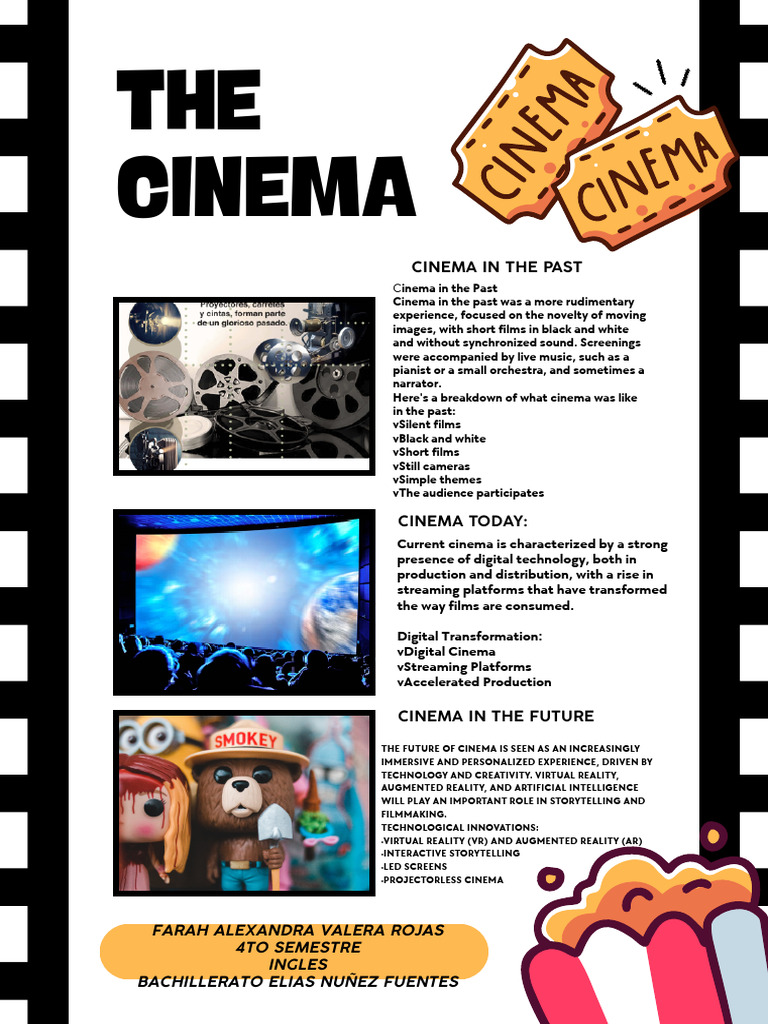 Evolution of Cinema: Past to Future | PDF