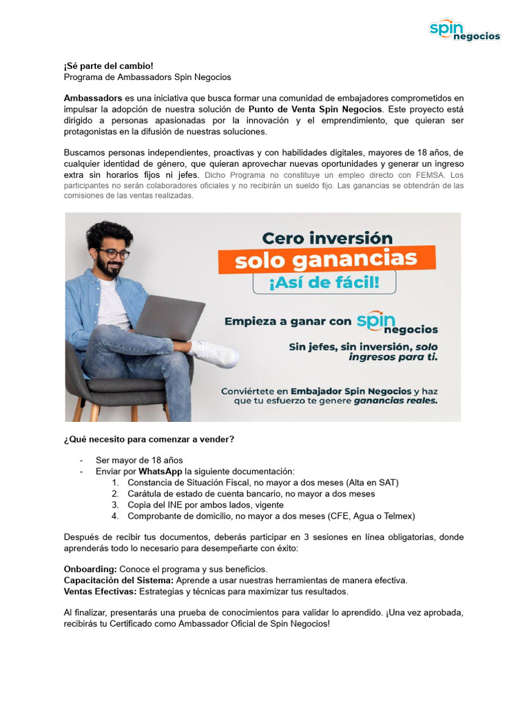 Ambassadors Program | PDF