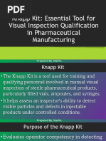 Visual Inspection Defect Kit Guidelines | PDF | Science | Business