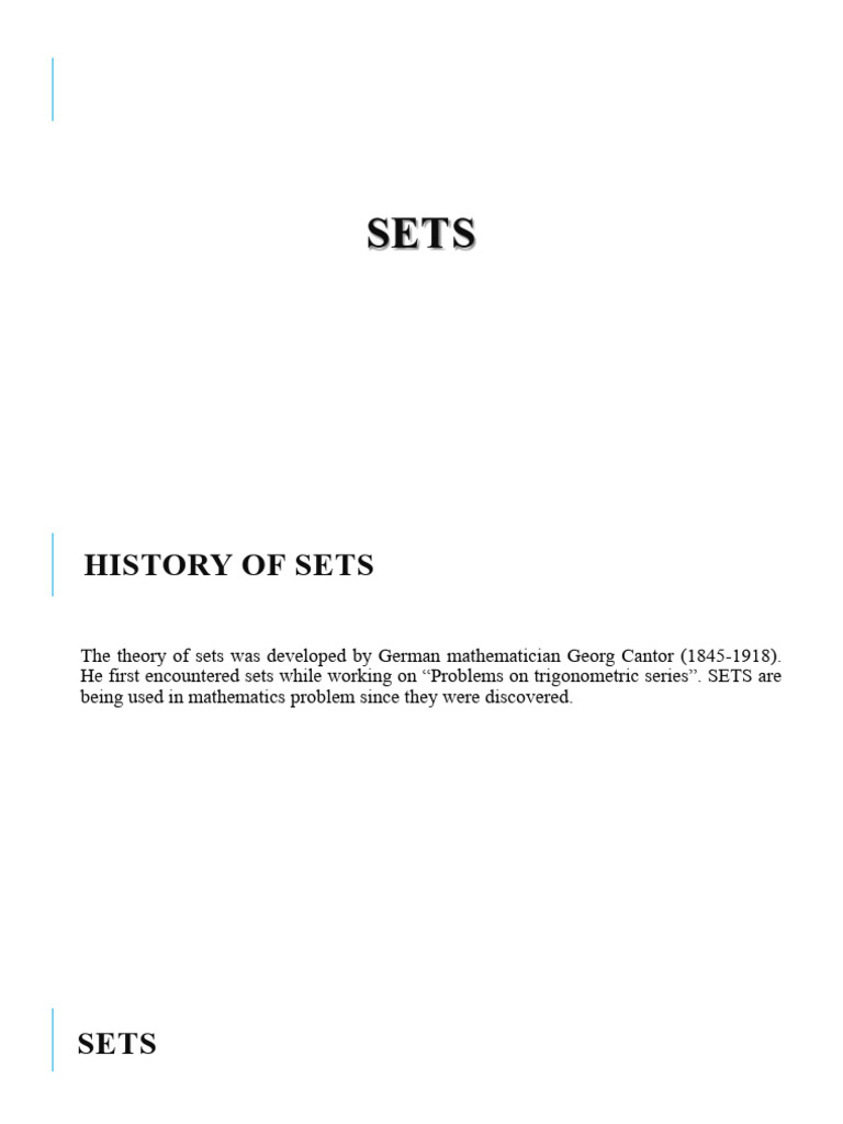 Understanding Set Theory Basics | PDF | Set (Mathematics) | Numbers