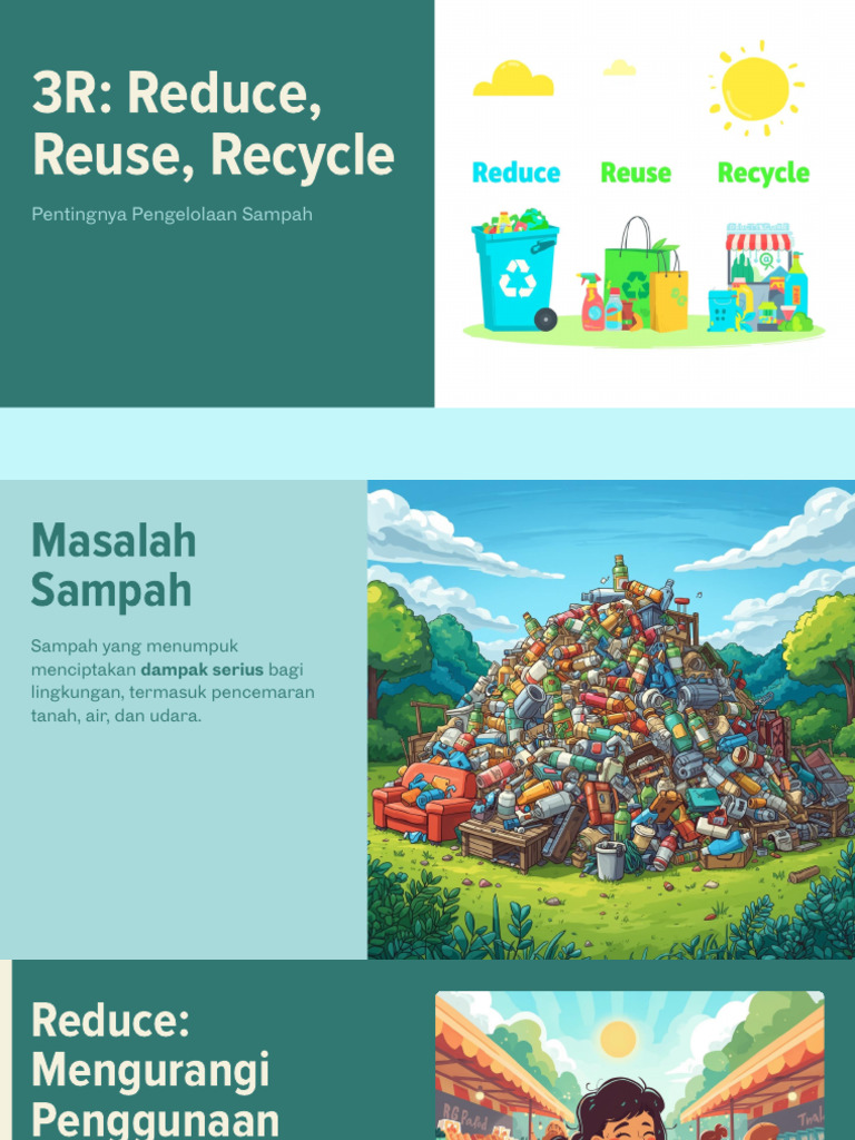 Pentingnya 3R dalam Pengelolaan Sampah | PDF