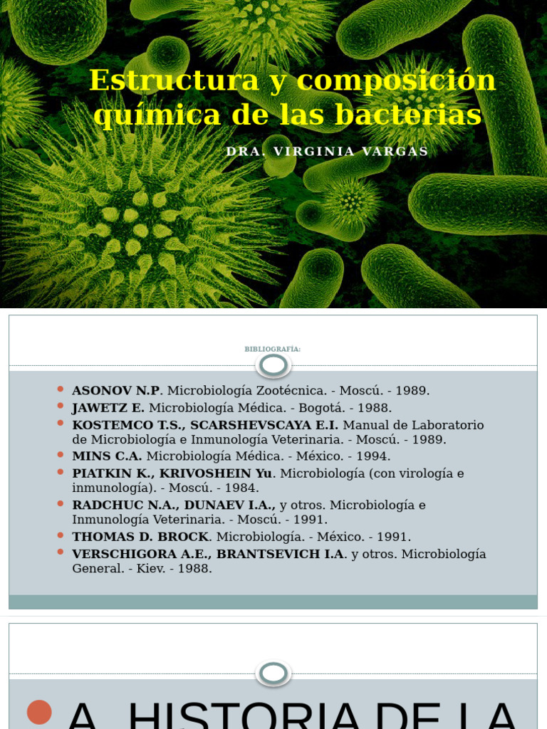 Estructura y Composición de Bacterias | PDF | Microbiología | Las bacterias