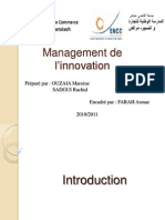 Management de L'innovation