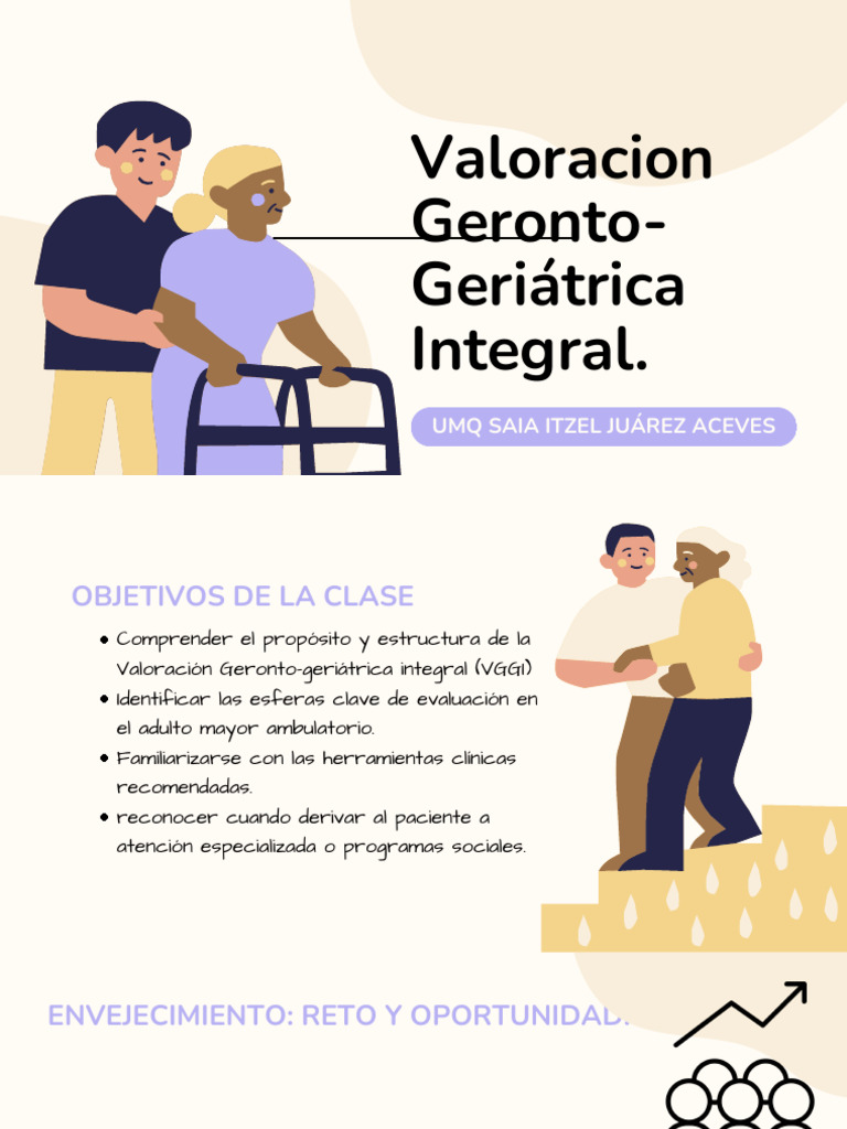 Valoración Geronto-Geriátrica Integral | PDF | Vejez | Salud mental