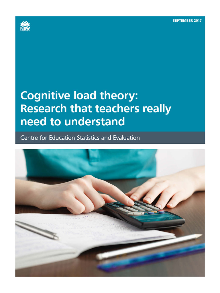 Understanding Cognitive Load Theory for Teachers | PDF | Working Memory ...