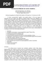 Hoyningen-Huene & Oberheim (2009), A incomensurabilidade das teorias científicas (1)