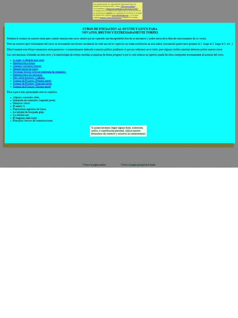 Curso Básico de Linux para Novatos | PDF | Informática