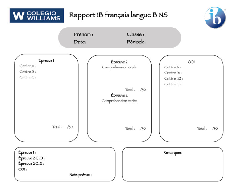 Format IB | PDF