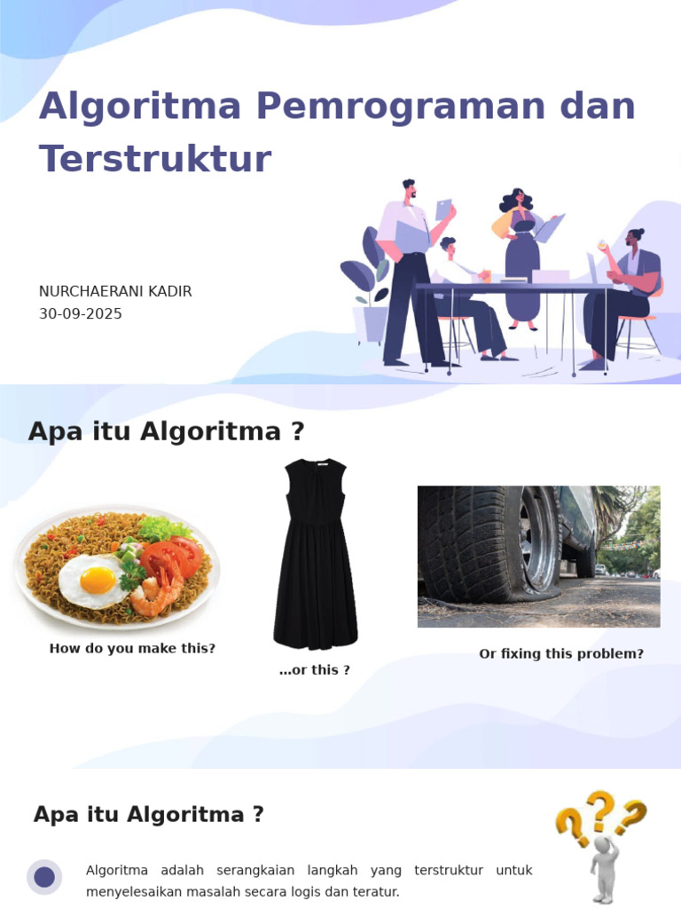Pengenalan Algoritma Pemrograman Dan Terstruktur | PDF