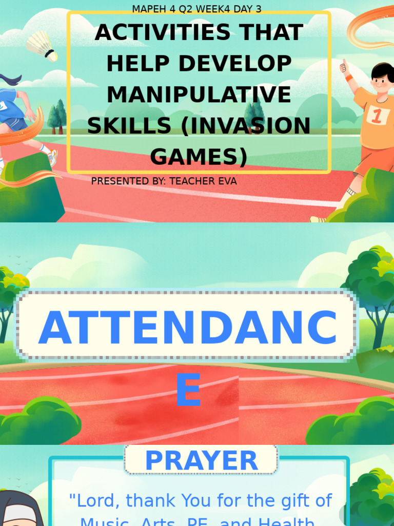 Manipulative Skills in Invasion Games | PDF | Games Of Physical Skill ...