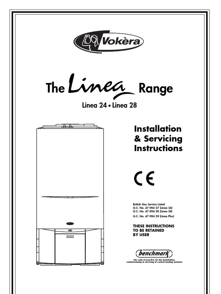 Linea 24 and 28 Installation and Servicing Instructions | PDF | Water  Heating | Thermostat