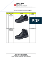 Safety Shop: Katalog Dan Pricelist Sepatu Safety Bata (Singapore)