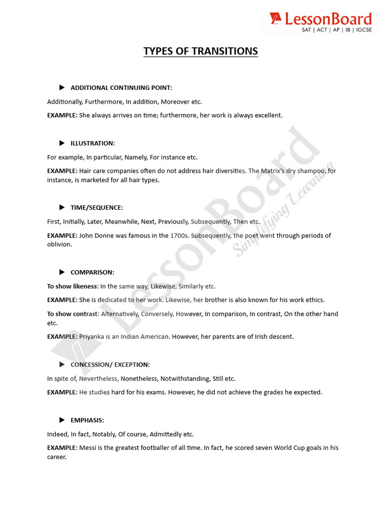 3228344-Types of Transitions | PDF