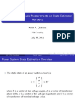 The Impact of Pseudo-Measurements On State Estimator Accuracy
