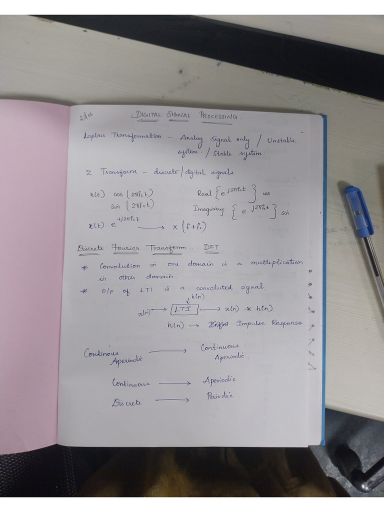 DSP Abi Notes PT 1 and PT 2 | PDF
