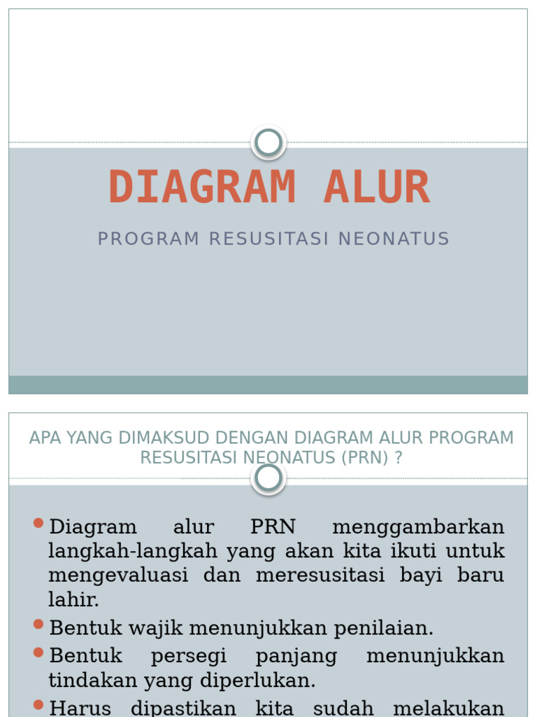 Diagram Alur Resusitasi Neonatus | PDF