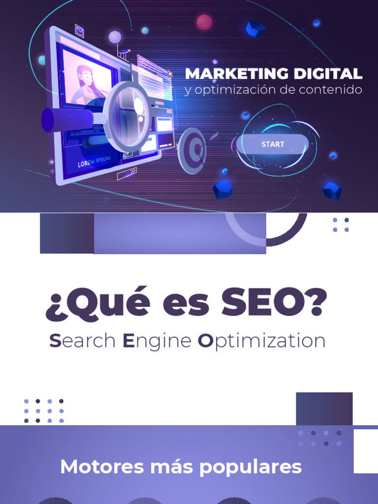 SEO para Marketing Digital Efectivo | PDF | Posicionamiento en ...
