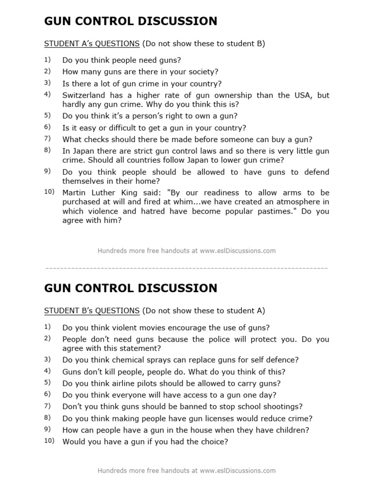 Gun Control | PDF