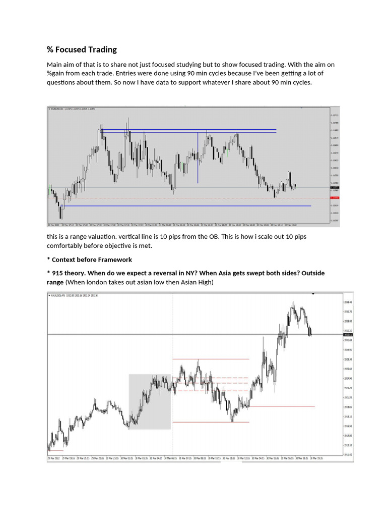 Focused Trading Strategies Explained | PDF | Economies