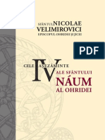 Sfântul Nicolae Velimirovici – Cele patru aşezăminte ale Sfântului Naum al Orhidei
