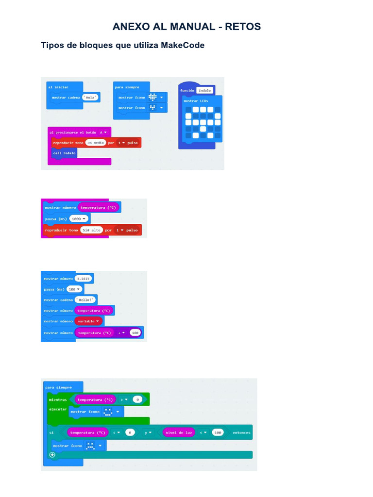 Programación de micro:bit con MakeCode | PDF | Magnetismo | Imán