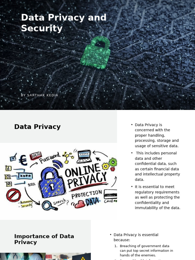 Data Privacy and Security AI | PDF | Computer Security | Security