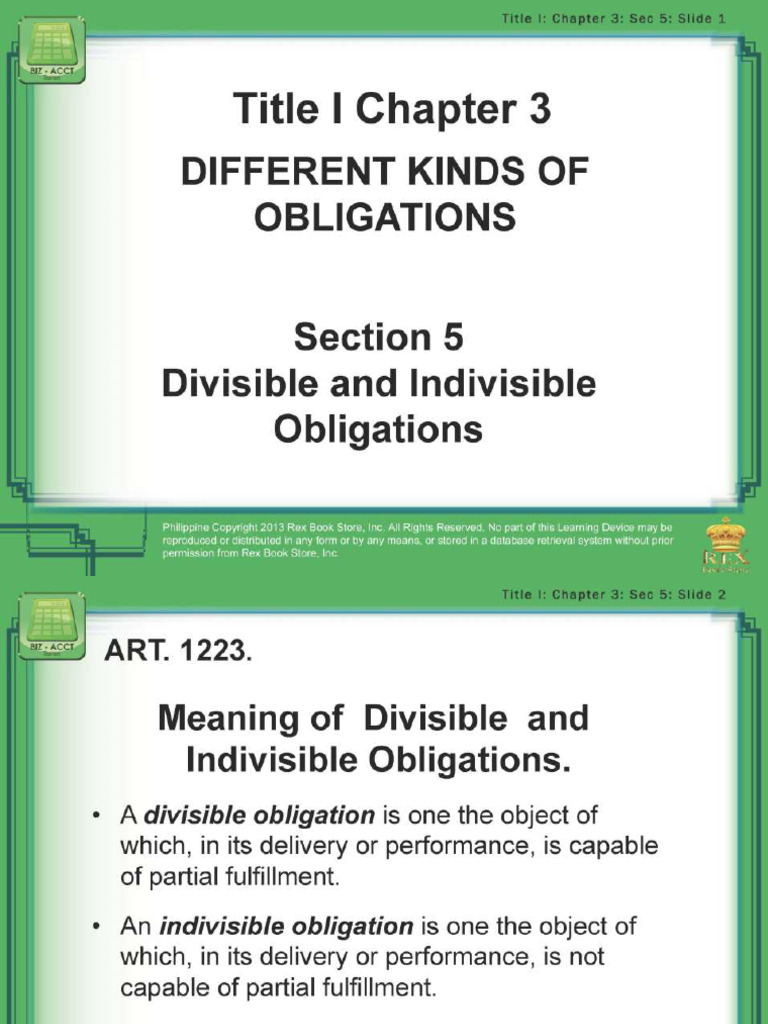 Title I Chapter 3 Sec 5 | PDF