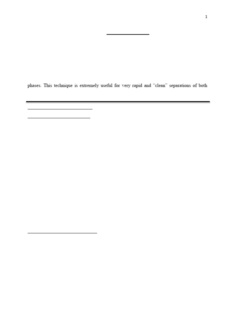 Solvent Extraction Techniques Explained | PDF | Solvent | Phase (Matter)